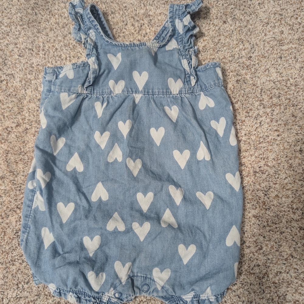 Carter's Light Blue Baby Overalls